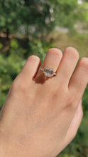 Load and play video in Gallery viewer, Moissanite Lab Diamond Engagement Ring Wedding Rings Proposal Jewelry Manila Philippines