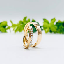 Load image into Gallery viewer, Custom wedding rings gold jewelry moissanite Engagement ring manila philippines Lab Diamond Wedding Bands