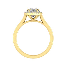 Load image into Gallery viewer, Where to buy Pear Engagement ring wedding rings gold jewelry moissanite lab diamond  manila philippines
