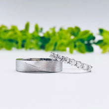 Load image into Gallery viewer, Custom wedding rings gold jewelry moissanite Engagement ring manila philippines Lab Diamond Wedding Bands