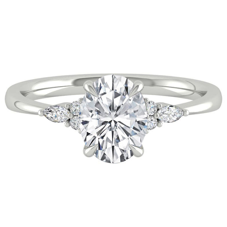Where to buy Oval Engagement ring wedding rings gold jewelry moissanite lab diamond manila philippines