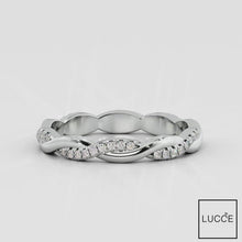 Load and play video in Gallery viewer, Lab diamond Wedding Bands Eternity Rings