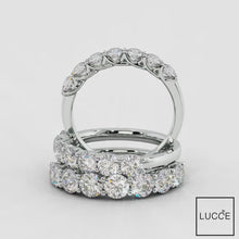 Load and play video in Gallery viewer, Lab Diamond Wedding Bands