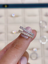 Load and play video in Gallery viewer, Lab Diamond Wedding Bands