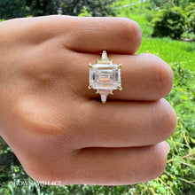 Load image into Gallery viewer, Moissanite Lab Diamond Engagement Ring Wedding Rings Proposal Jewelry Manila Philippines