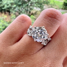Load image into Gallery viewer, Moissanite Lab Diamond Engagement Ring Wedding Rings Proposal Jewelry Manila Philippines