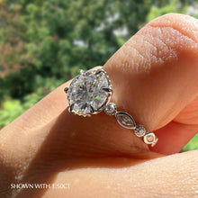 Load image into Gallery viewer, Moissanite Lab Diamond Engagement Ring Wedding Rings Proposal Jewelry Manila Philippines