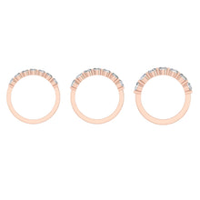 Load image into Gallery viewer, Wedding rings gold jewelry moissanite lab diamond manila philippines Lab diamond Wedding Bands