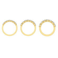 Load image into Gallery viewer, Wedding rings gold jewelry moissanite lab diamond manila philippines Lab diamond Wedding Bands