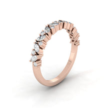 Load image into Gallery viewer, Wedding rings gold jewelry moissanite lab diamond manila philippines Lab Diamond Wedding Bands