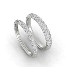 Load image into Gallery viewer, Wedding rings gold jewelry moissanite lab diamond manila philippines Lab diamond Wedding Bands