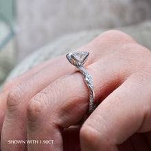 Load image into Gallery viewer, Moissanite Engagement Ring Wedding Rings Gold Jewelry Lab Diamond Manila Philippines