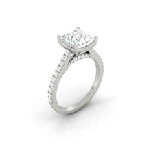 Load image into Gallery viewer, Lucce Firenze Pavé Princess Diamond