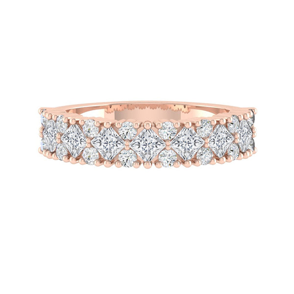 Sarah Band Moissanite