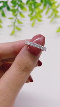 Load and play video in Gallery viewer, Wedding rings gold jewelry moissanite lab diamond manila philippines Lab Diamond Wedding Bands