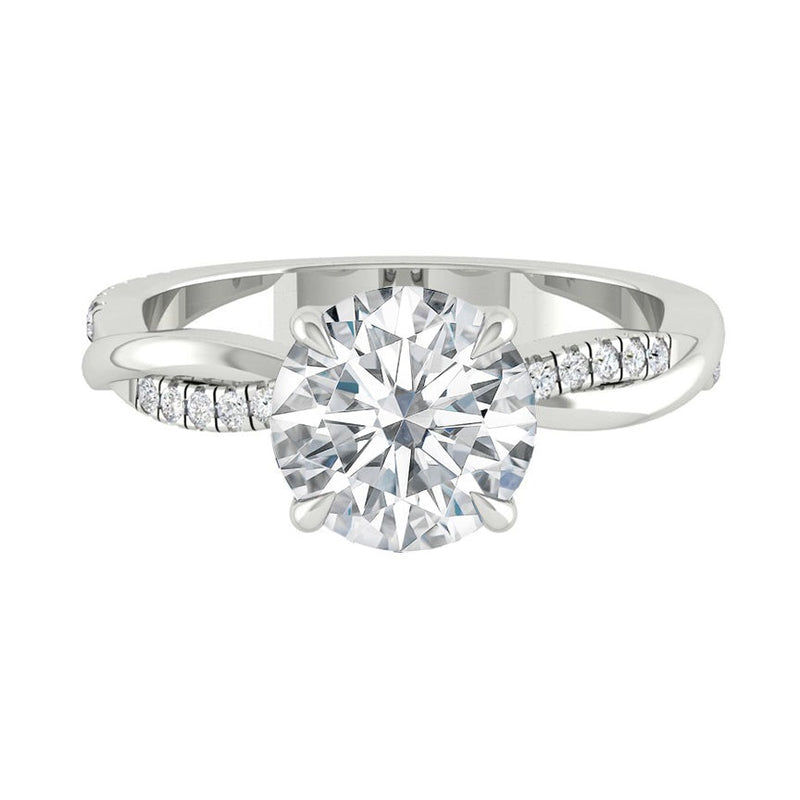 Lab Diamond Engagement Ring Wedding Rings Band Gold Jewelry Moissanite Manila Philippines
