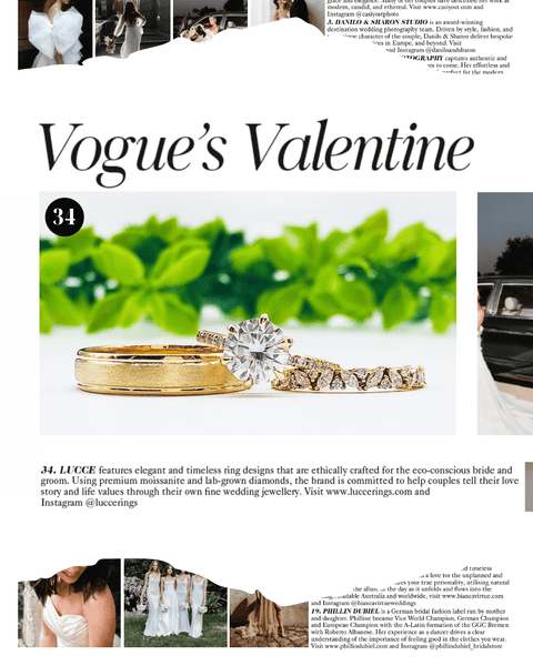Lucce is in VOGUE's February 2022 Issue!