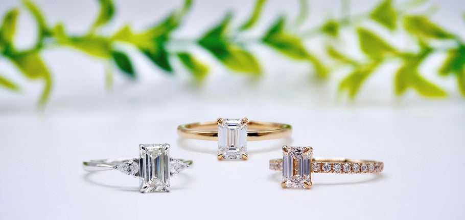 4Cs Guide for Emerald Cut Lab Diamonds