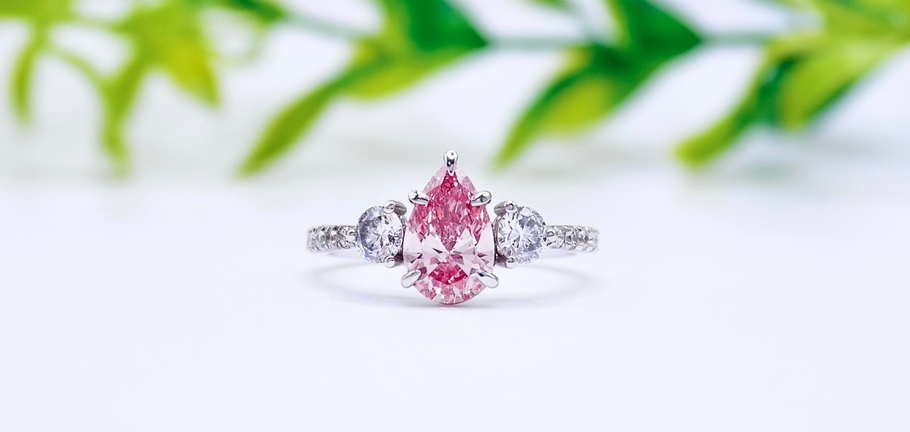 Unveiling the Beauty: Pink Lab Diamonds in Engagement Rings