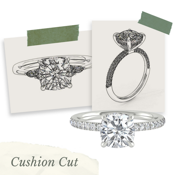 Ring Cuts 101 - The Cushion Cut