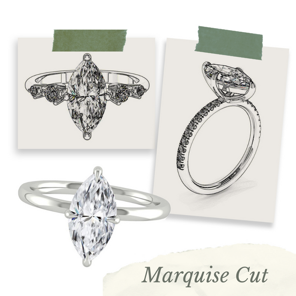 Ring Cuts 101 - Marquise Cut