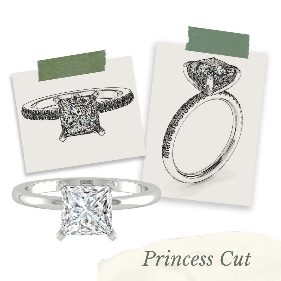Ring Cuts 101 - The Princess Cut – LUCCE