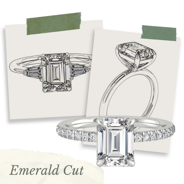 Ring Cuts 101 - The Emerald Cut