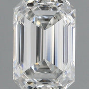 0.65ct EMERALD Diamond F VVS2 EX - IGI 747552397