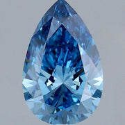 1.02ct PEAR Diamond BLUE VVS2 VG - IGI 756516574