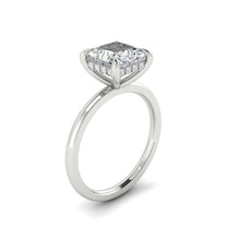 Load image into Gallery viewer, Verona Princess 1.00ct SUPERNOVA Moissanite 14K White Gold
