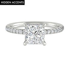 Load image into Gallery viewer, Where to buy Princess Engagement ring wedding rings gold jewelry moissanite lab diamond  manila philippines
