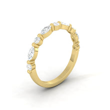 Load image into Gallery viewer, Paula Band 0.78ctw Lab Diamond 14K Yellow Gold
