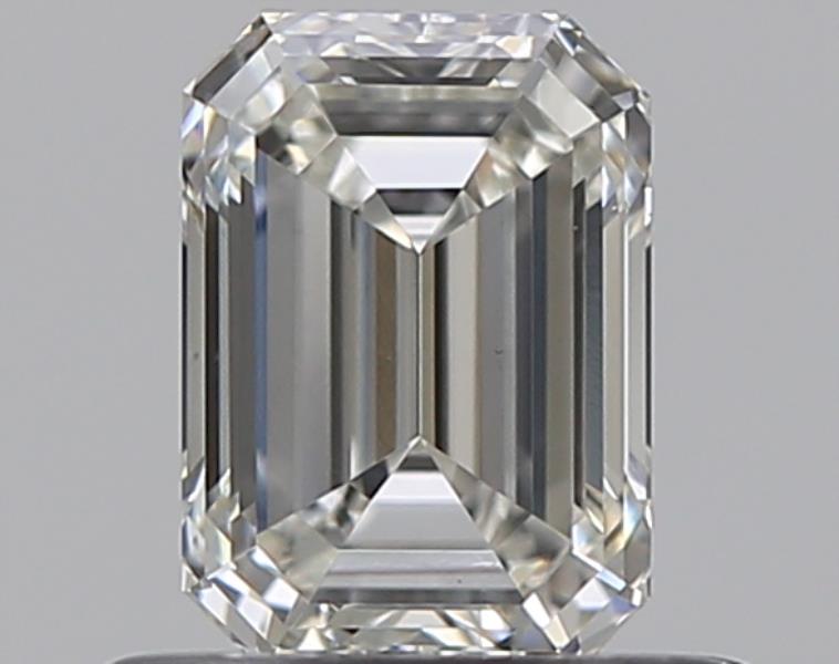 0.59ct EMERALD Diamond I VS2 VG - GIA 1519567281
