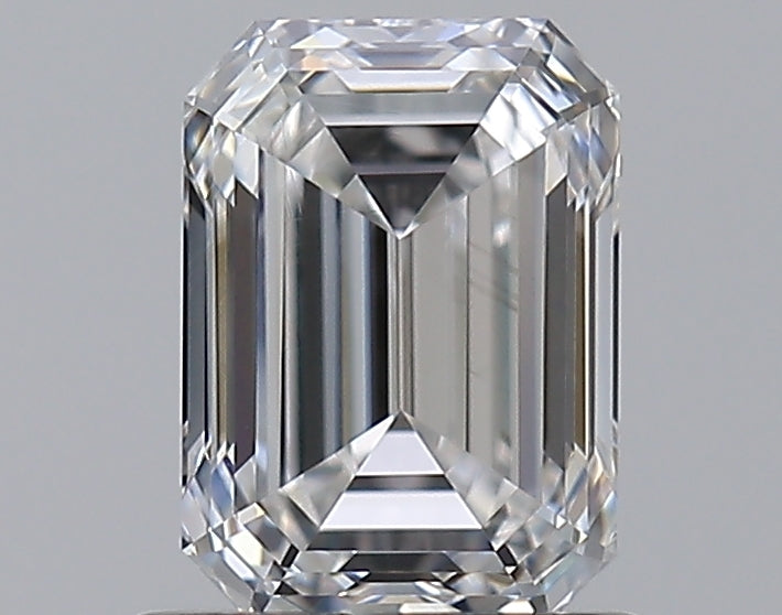 0.96ct EMERALD Diamond D VS2 EX - GIA 1518536704