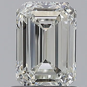 1.02ct EMERALD Diamond H VS1 EX - GIA 7552543593