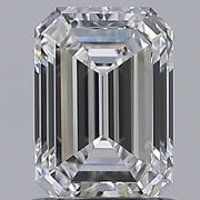 1.00ct EMERALD Diamond D IF EX - GIA 6551939207