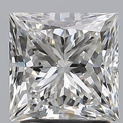 2.01ct PRINCESS Diamond F VS1 EX - GIA 3555972296