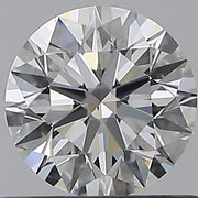 0.60ct ROUND Diamond F VS2 EX - GIA 6565457990