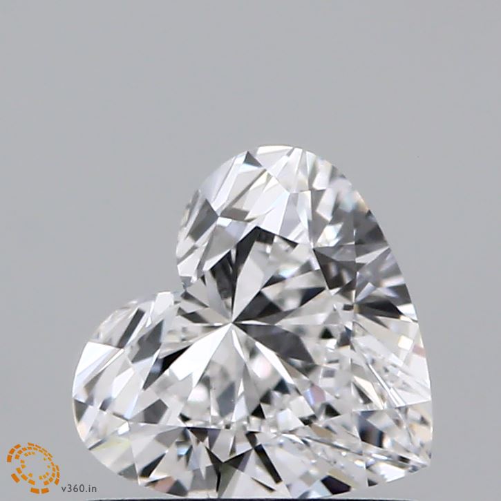 0.81ct HEART Diamond D VS1 EX - IGI 607376402