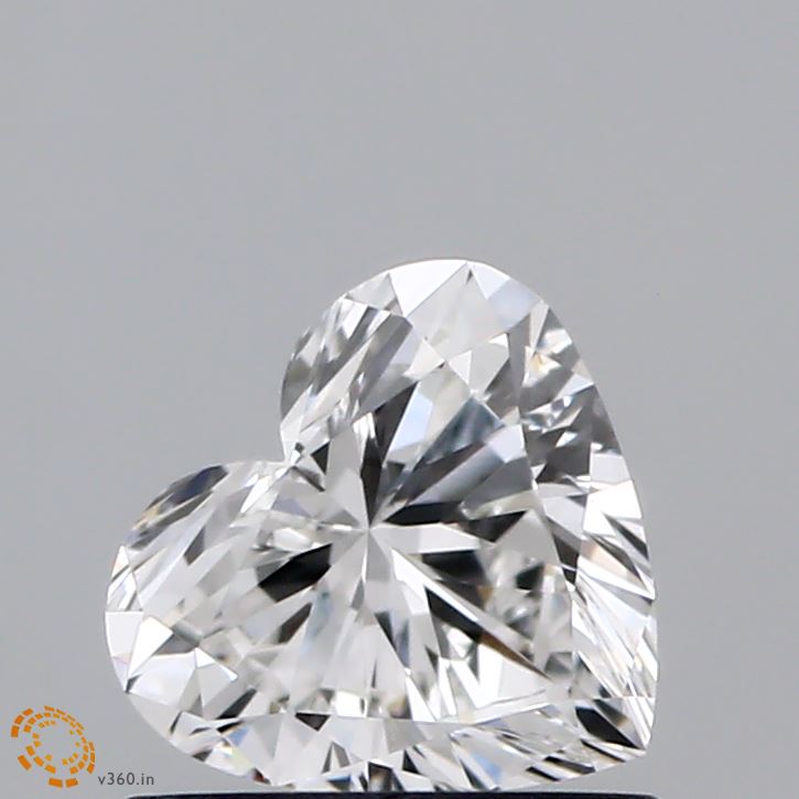 0.69ct HEART Diamond E VVS2 EX - IGI 610317863