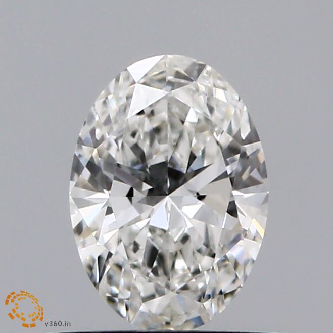 0.52ct OVAL Diamond F VS1 EX - IGI 633489563