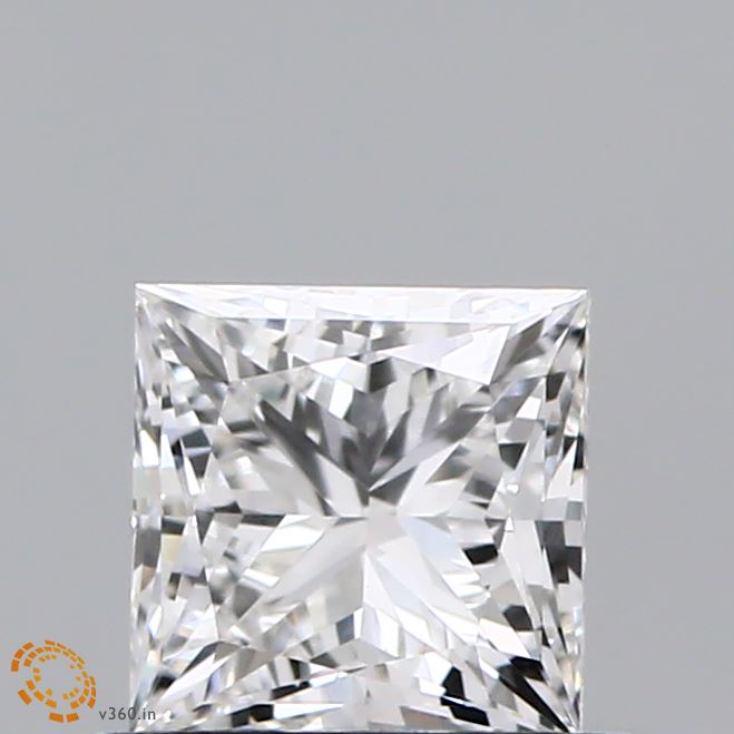 0.69ct PRINCESS Diamond F VVS2 EX - IGI 617458380