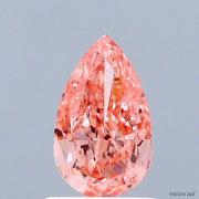 1.01ct PEAR Diamond PINK VS2 EX - IGI 807675238