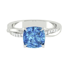 Load image into Gallery viewer, Fiore Ocean Cushion Diamond
