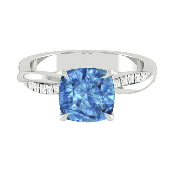 Fiore Ocean Cushion Diamond