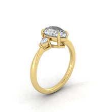 Load image into Gallery viewer, Mia Pear 0.90ct SUPERNOVA Moissanite 18K Yellow Gold
