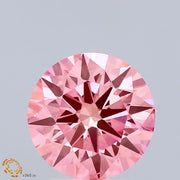 2.06ct ROUND Diamond PINK SI1 EX - IGI 805636536