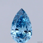 1.00ct PEAR Diamond BLUE SI2 VG - IGI 791643977