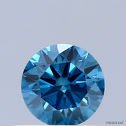 0.40ct ROUND Diamond BLUE VS1 EX - IGI 757515533