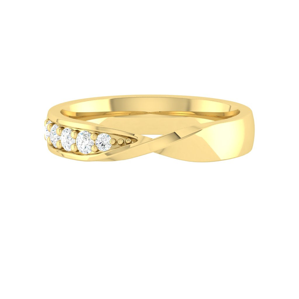 Thea 0.18CTW SUPERNOVA Moissanite 14K Yellow Gold